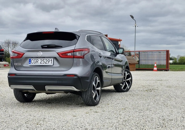 Nissan Qashqai cena 75999 przebieg: 63049, rok produkcji 2017 z Brok małe 407